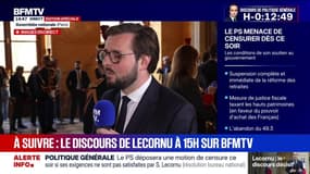 Gouvernement Lecornu: "Nous ne censurerons pas s'il y a une suspension de la réforme des retraites", assure Philippe Brun (PS)