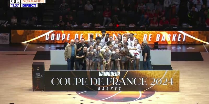 Basket: les joueuses de Mondeville remportent la coupe de France cadettes