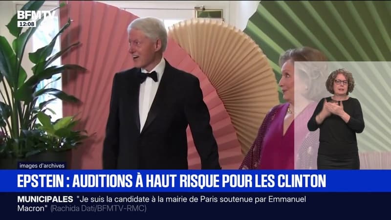 Affaire Epstein: Bill et Hillary Clinton entendus par le Congrès sur leurs liens avec le criminel sexuel