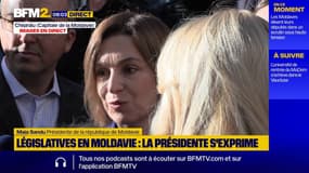 Élections législatives en Moldavie: "Moscou tente de discréditer le processus électoral" selon la présidente Maia Sandu