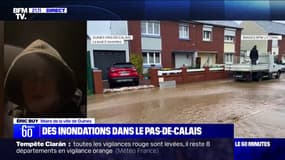 Tempête Ciarán: le maire de la ville de Guines (Pas-de-Calais) déplore "une quinzaine de maisons touchées" par des inondations