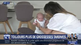 Toujours plus de grossesses tardives