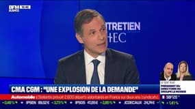 Rodolphe Saadé : "2021, une année exceptionnelle pour CMA CGM" - 01/02