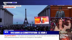 IVG dans la Constitution: l'Attente au Trocadéro