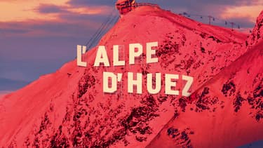 Détail de l'affiche du Festival de l'Alpe d'Huez 2019