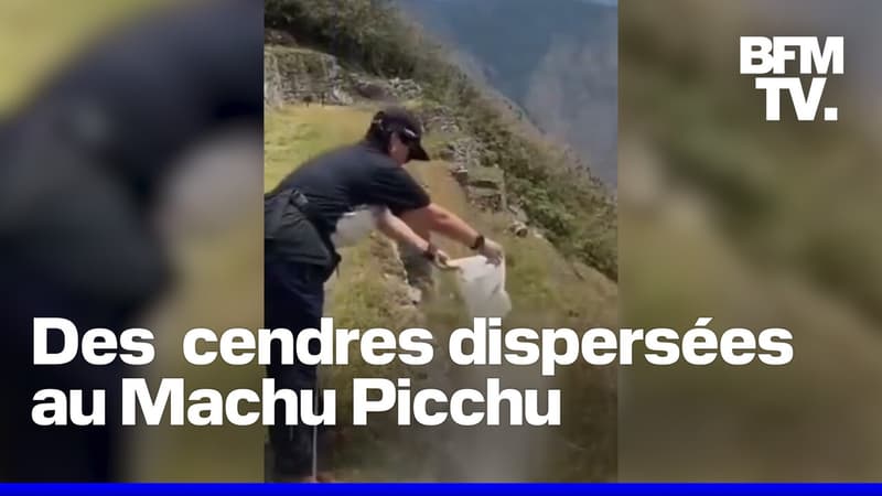 Une touriste disperse des cendres présumées humaines au Machu Picchu