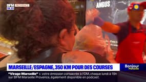 Marseille: face à l'inflation, nombreux sont les Marseillais à se rendre en Espagne pour faire les courses