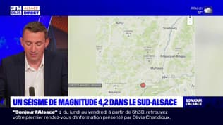 Alsace: un séisme de magnitude 4,2 a frappé le sud de la région