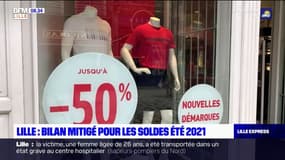 Lille: un bilan mitigé pour les soldes d'été 2021