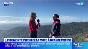 La pilote niçoise Justine Pedemonte revient sur les dangers de la moto à grande vitesse