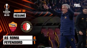 Résumé : AS Roma (Q) 4-1 a.p. Feyenoord - Ligue Europa (quart retour)