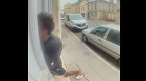 Extrait de la vidéo de l'agression de Bordeaux diffusée sur Twitter