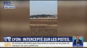 Un homme arrêté à Lyon après être entré sur les pistes de l'aéroport