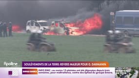 Soulèvements de la terre: revers majeur pour G. Darmanin