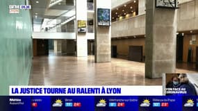 Coronavirus: la justice tourne au ralenti à Lyon