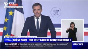 Olivier Véran: "Nous demandons à l'ensemble des personnes qui ont annoncé vouloir faire grève de renoncer"