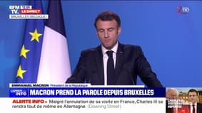 Emmanuel Macron sur la souveraineté énergétique de l'UE: "Nous avons maintenant à utiliser nos capacités d'achat conjointes pour préparer l'automne et l'hiver prochain"