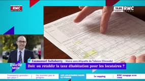 Faut-il rétablir la taxe d'habitation pour les locataires ? La réaction du maire de Talence !