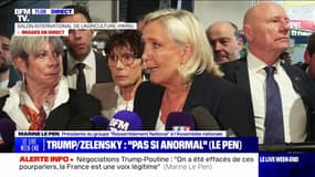 Marine Le Pen: "Ceux qui disent que les États-Unis ne sont pas des alliés ne sont pas raisonnables" 