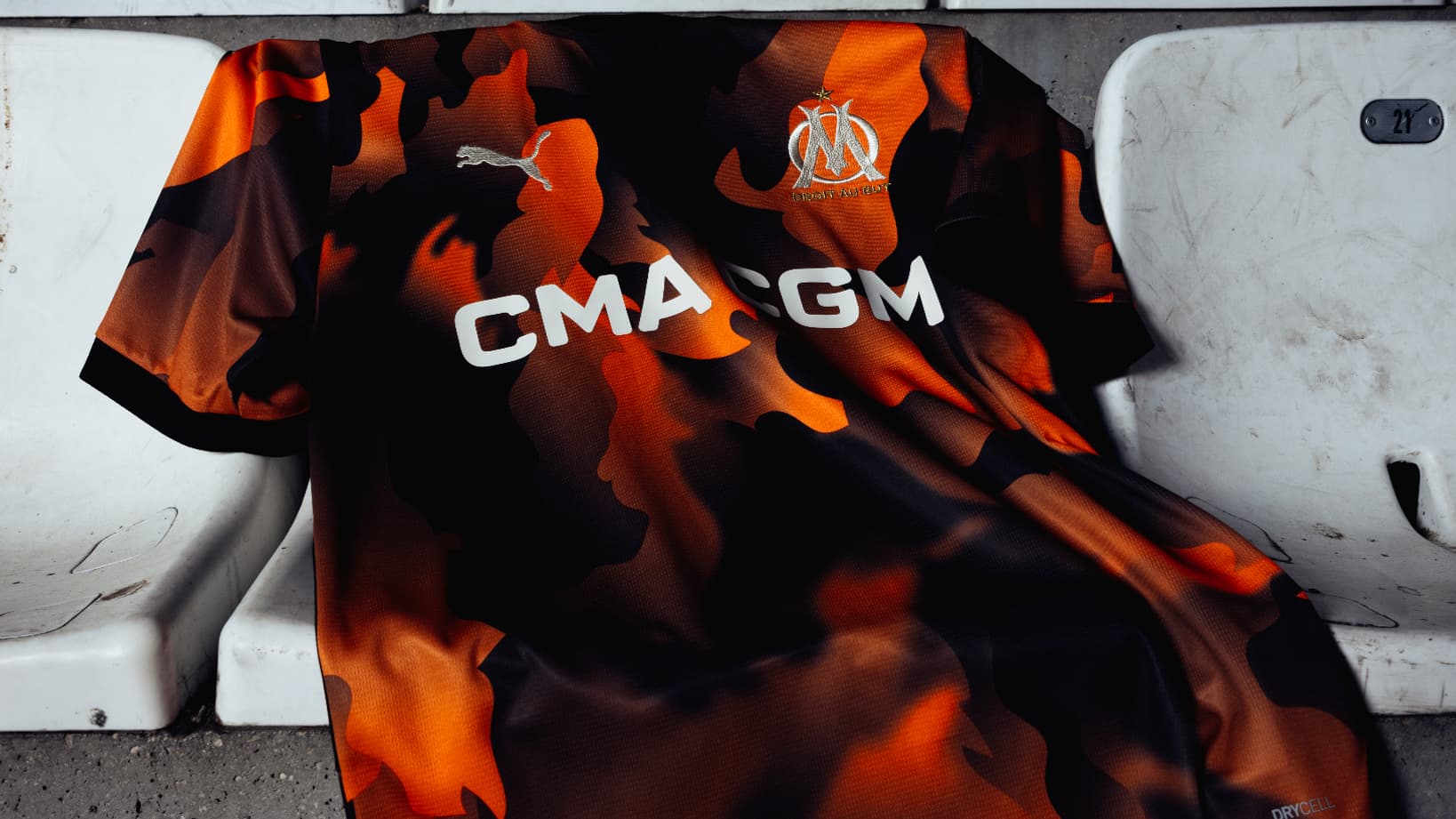 Le troisième maillot de l'OM pour la saison 2023-2024