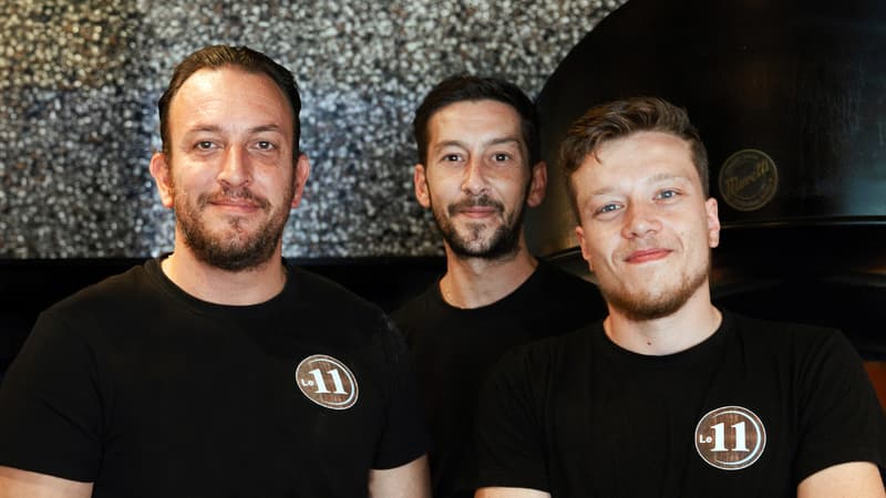 Alexandre Rihouet est épaulé par Guillaume Hamelin en salle et le Chef Pierre-Olivier Conseil.