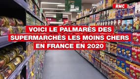 Voici le palmarès des supermarchés les moins chers en France en 2020