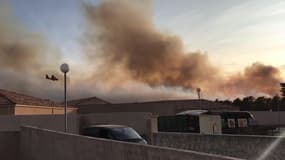 Gros incendie près d'Aubagne - Témoins BFMTV