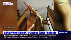 Champagne-au-Mont-d'Or: une église profanée, un individu arrêté