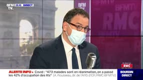 Aurélien Rousseau (directeur de l'ARS Île-de-France): "Dans les lits de réanimation, 24% des malades sont dans le privé"