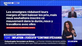 "Panier anti-inflation": le gouvernement "continue d'échanger" avec la grande distribution selon l'entourage d'Olivia Grégoire