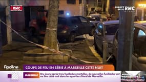 Marseille: fusillades en série cette nuit, 4 blessés dont un grave