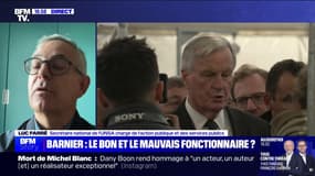 Baisse du nombre de fonctionnaires: "Les Français ont voté pour dire qu'il voulait plus de services publics", rappelle Luc Farré, secrétaire national de l'Unsa en charge de l'action publique