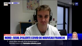 Covid-19: pour le Dr Nicolas Ryckewaert, médecin généraliste à Croix, le seuil d'alerte franchi dans le Nord "reste tolérable" 