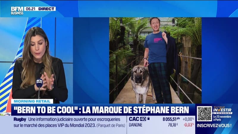 Morning Retail : "Bern to be cool", la marque de Stéphane Bern, par Eva Jacquot - 11/11