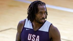Kawhi Leonard avec les Etats-Unis avant les JO de Paris, le 08/07/2024