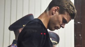 Alexander Kokorin dans un tribunal de Moscou