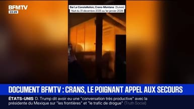 INFO BFMTV. Crans-Montana: le poignant appel aux secours de soignants le soir du drame 