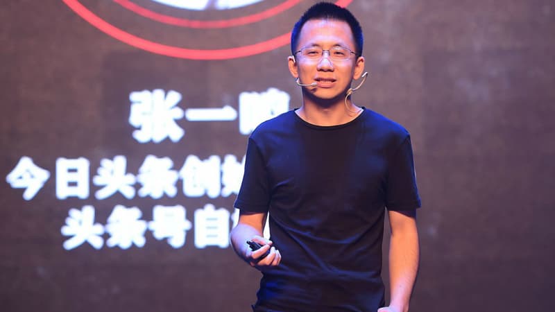 Zhang Yiming a créé en 2012 le site d'actualité chinois Jinri Toutiao qui vaudrait 11 milliards de dollars aujourd'hui.