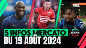 Lookman, Vitor Roque, Lukaku... Les 5 infos mercato du 19 août 2024