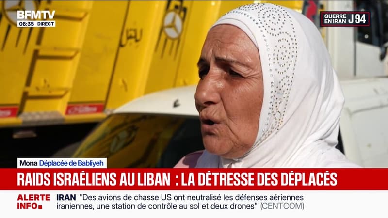 Liban: la détresse des déplacés face aux raids israéliens au Liban