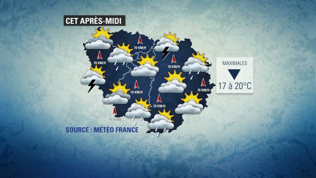 Météo du 24 avril. Météo du 24 avril.