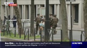 Une opération de police en cours devant le consulat d'Iran à Paris