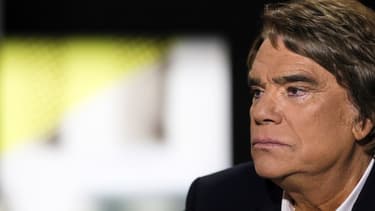 L'homme d'affaires Bernard Tapie, le 10 juillet dernier, sur le plateau de la chaîne i-Télé.