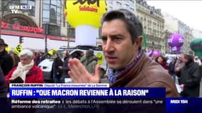 Selon François Ruffin, il faut que "Macron revienne à la raison"
