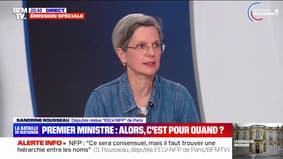 Sandrine Rousseau (NFP-Les Écologistes): "Je pense qu'il ne faut pas utiliser le 49.3"