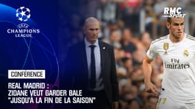Real Madrid : Zidane veut garder Bale "jusqu'à la fin de la saison"