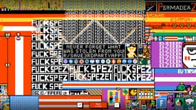 Le vendredi 21 juillet, de nombreux "Fuck Spez" recouvrent la toile du troisième événement "r/place" de Reddit, surnommé la "Pixel War".