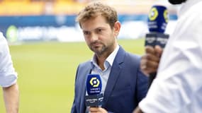 Aymeric Magne, président de l'Estac, à Troyes le 14 août 2022