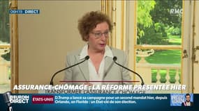 EN VIDÉO - "Contre le chômage et pour la précarité", le lapsus de Muriel Pénicaud en pleine présentation de la réforme de l'assurance chômage