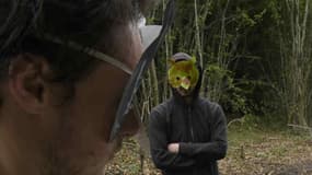 Deux opposants au projet de stockage de déchets radioactifs à Bure, le 21 juin 2016. (Photo d'illustration)